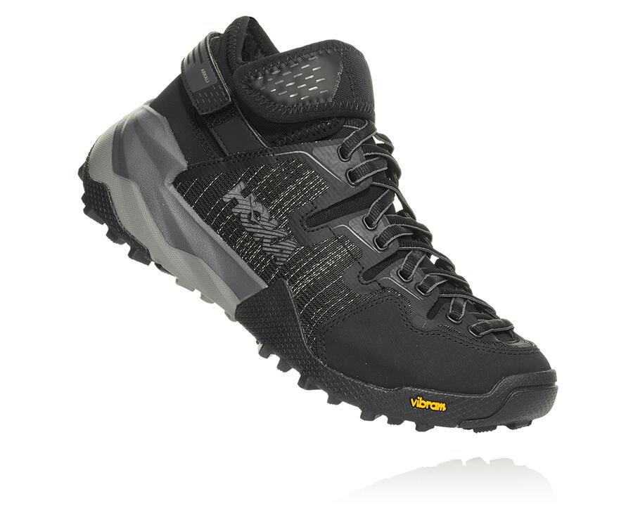 Zapatillas Trail Hoka One One Hombre - Arkali - Negras - EWN501672